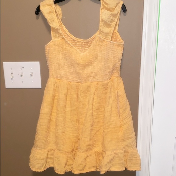Yellow Ruffled Sundress - Picture 2 of 3